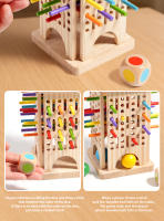 Juguete Educativo De Montessori Para Bebés Desarrollo De Habilidades Motoras Finas Y Cognitivas Con Palitos De Color Juego De Aprendizaje Numérico Y Equilibrio Para Niños - details 10