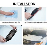Cubierta De Ventosa Decorativa Para Coche Universal 40cm Adhesivo Para Parachoques Frontal Adecuado Para Cualquier Vehículo Con Cabeza Plana - details 11