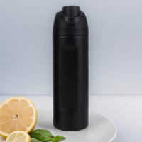 Termo Doble Capa De Acero Inoxidable 24/32oz Con Manija Termo Aislado Espacial Kettle Taza Deportiva Botella De Agua Tumbler - details 17