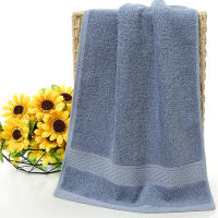 Toalla De Rostro De Algodón Suave Y Absorbente De Color Sólido 1 Pieza Uso Múltiple Para Baño De Hotel Toalla De Lavado - details 3