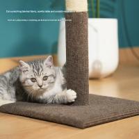 Poste rascador para Gatos de Interior de 22 pies, poste rascador para Gatos de alfombra, poste rascador para Gatos de SIAL, poste rascador para Gatos con Bola de suspensión giratoria y base estable rascadores de Gatos - details 1