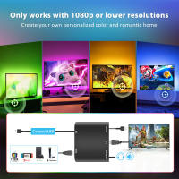 Tira De Luces LED RGB Para TV PC HDMI Dispositivos USB Kit De Luz De Pantalla Color Sincronizado Para Alexa/Google /TV Box - details 9
