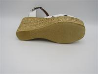 SANDALIA CUÑA PLATAFORMA, LOLA CANALES 1450, material de piel, plantilla acolchada, plataforma de imitación a yute, fabricada en Esapaña - details 4
