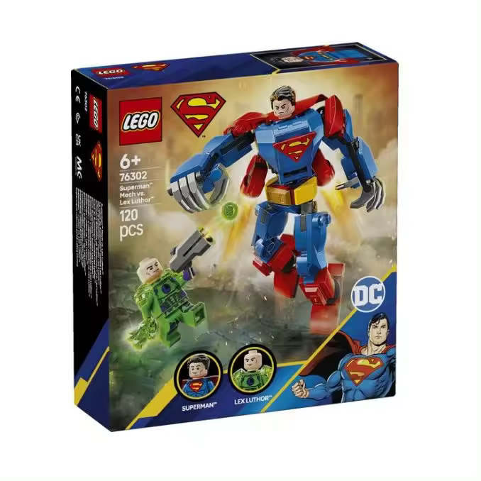 LEGO DC ARMADURA ROBOTICA DE SUPERMAN VS LEX LUTHOR SET 76302 - 1