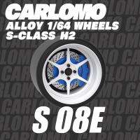 Carlomo Modelo De Coche 1/64 S-Class Ruedas Con Neumáticos De Goma Asamblea De Disco De Freno Rines Piezas De Refacción Para Vehículo Modelo Conjunto De 4 Piezas - details 20