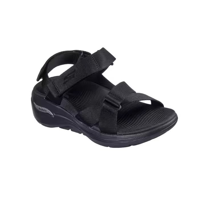 Sandalias planas SKECHERS 140808 Mujer Negro - 1