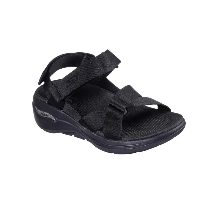 Sandalias planas SKECHERS 140808 Mujer Negro - 1