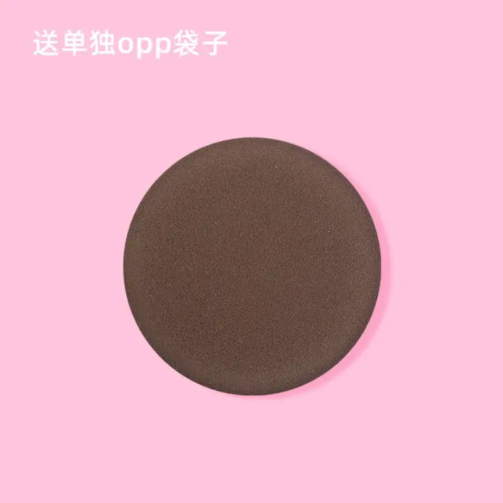 10 piezas de almohadillas redondas para base de maquillaje, cojín de aire, 4 colores, Material de poliuretano de látex, tamaño 6cm - 1