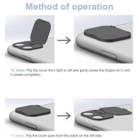 Cubierta De Cámara Privada Para iPhone 13 pro Max Y Mini Pegatina Protectora De Lente De Cámara Plástica Para Protección Y Privacidad - details 2