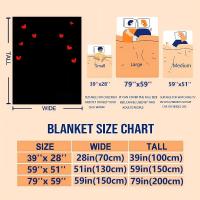 Manta Suave Y Cálida De Verano Para Sofá Cama Negra Y Blanca a Cuadros Decorativa Moderna Portátil Antipelusa De Poliéster 100% - details 6