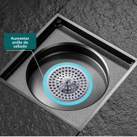 Tapa De Desagüe De Piso Anti Olores Y Previene Insectos 304 Acero Inoxidable Accesorios De Baño Filtro Desagüe Removible Para Basin - details 4