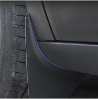 4 Piezas De Protección Contra Barro Para Tesla Model Y 2021-2024 Guardabarros De ABS Accesorios Decorativos Externos - details 7