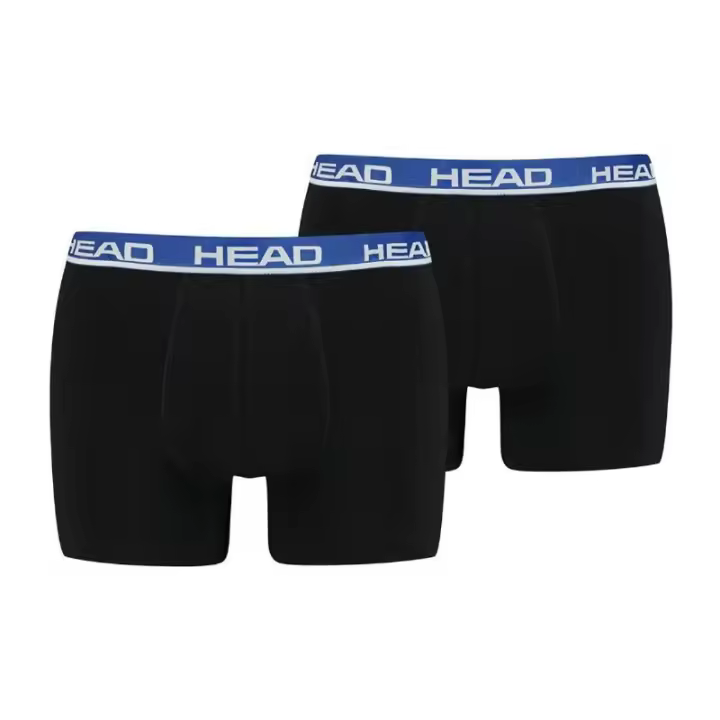 Boxers Head Basic Negro Azul 2 Unidades - 1