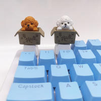 Teclados Mecánicos Personalizados Con Diseño De Perro De Anime Dibujos Animados Llaveros De Muñeca DIY Para Gamers - details 4