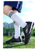 Nuevos Zapatos De Fútbol Para Niños Y Adolescentes Con Punta Larga Rotatoria Zapatillas De Cuero Microfibra Para Niños Zapatos De Fútbol Para Hombres - details 6