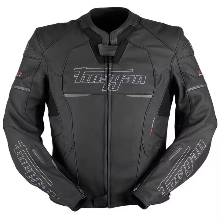 Furygan Chaqueta De Cuero Nitros Negro - 1