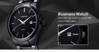 Reloj De Pulsera Masculino CURREN De Moda Simple Con Correa De Acero Inoxidable Resistente Al Agua Calendario Y Estilo De Negocios - details 6