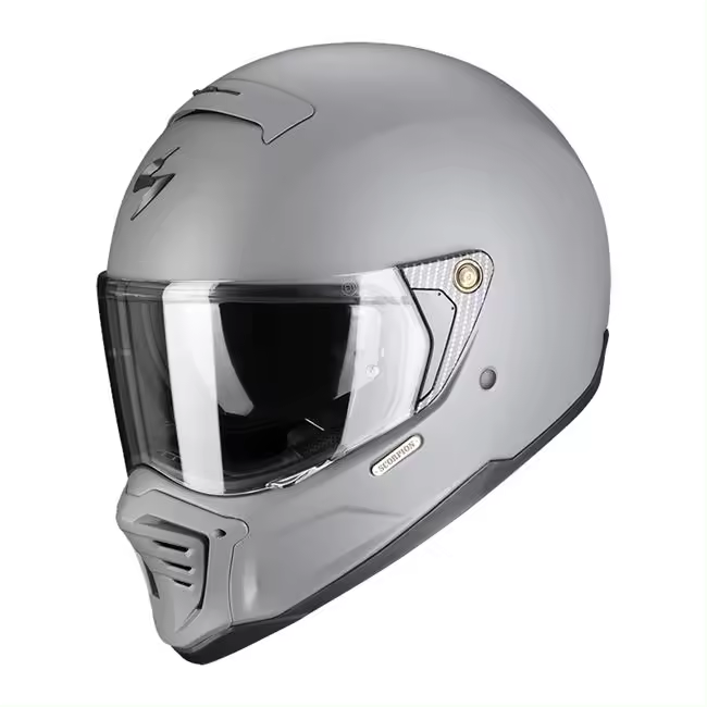 SCORPION SOLID EXO-HX1 GRIS CEMENTO MATE- STREET FIGHT - 1