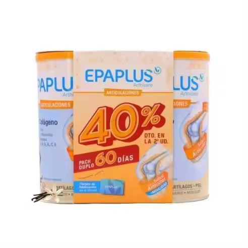 EPAPLUS ARTHICARE COLAGENO Mantenimiento PACK SABOR Vainilla (2x331g) - 1
