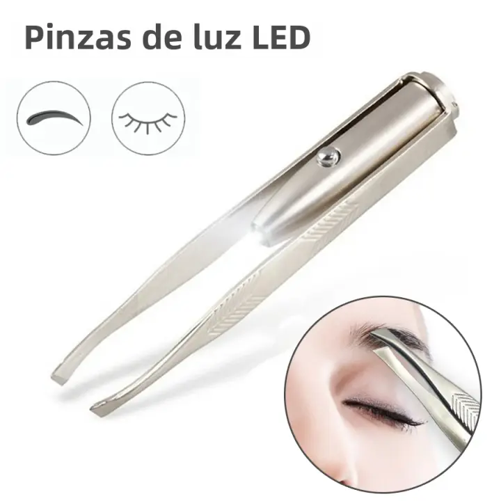 Aguja De Cejas Con Luz LED Herramienta Precisa Y Iluminada Para Modelar Las Cejas Art Lalic Marca Name Material LED Tamaño LED - 1