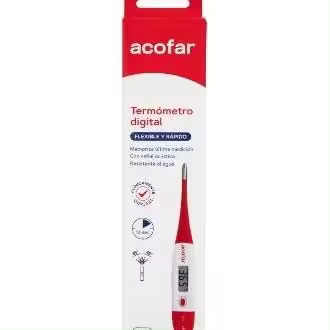 Acofar Termómetro Digital Flexible Rápido 1Ud - 1