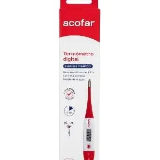 Acofar Termómetro Digital Flexible Rápido 1Ud - 1