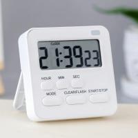 Reloj De Cocina Con Timer Digital Y Alarma Mostrador De Plástico Para Cocinar Y Dormir Timer De Cocina Con Pantalla Digital - details 3