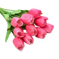 Tulipán Artificial De Toque Realista 1 Pieza Decoración De Boda Fiesta Hogar Regalo Para Día De San Valentín Y Día De La Madre - details 3