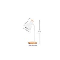 Lámpara de escritorio con protección  ocular estilo nórdico, lámpara de escritorio creativa de estilo simple, luz lectura de dormitorio con base de foco E27, maximo 35W, 4 colores,  - details 6