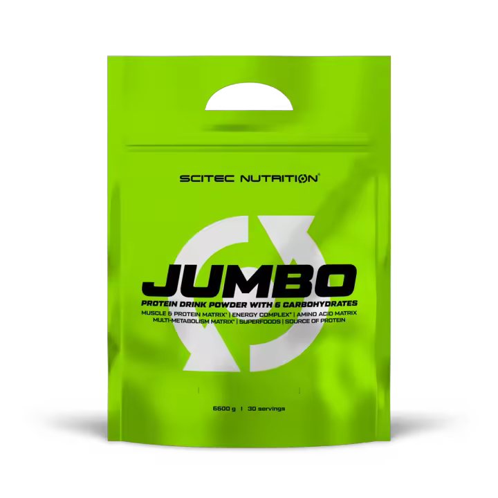 Jumbo 6,6Kg chocolate Scitec Nutrition proteina con creatina y carbohidratos - 1
