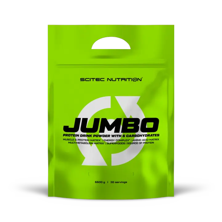Jumbo 6,6Kg chocolate Scitec Nutrition proteina con creatina y carbohidratos - 1