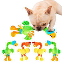 Juguete De Peluche Para Perros En Forma De Pollo Resistente Al Masticar Y Con Sonido Para Entrenamiento De Perros Pequeños Y Grandes - details 0