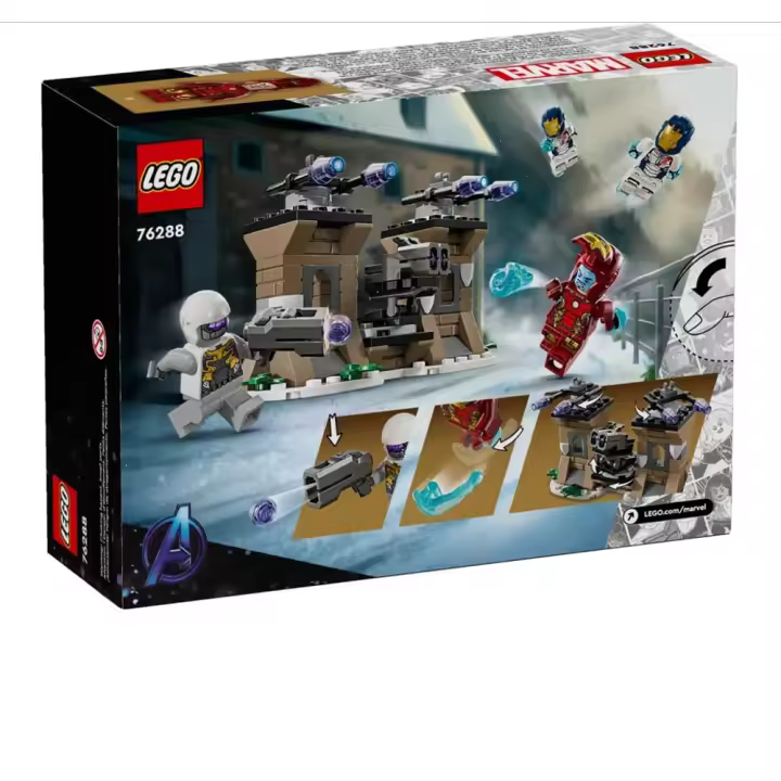 Juego de construccion Iron Man y legión de hierro vs soldado de Hydra Lego Super Heroes Marvel (LEGO 76288) - 1