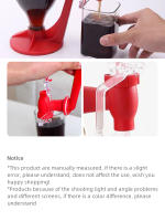 Dispensador De Agua Por Presión Manual Botella De Coca-Cola Invertida Bebida Switch Absorción De Agua Doméstica - details 7