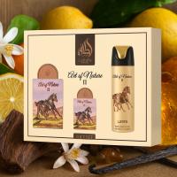 Set Regalo Art Of Nature Lattafa Pride Perfume Original Unisex Eau de Parfum 100 ml + Miniatura | Pack Lujo Árabe, Alta Duración, Fragancia Premium - details 1