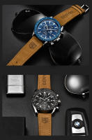 Reloj De Pulsera Deportivo Para Hombre BENYAR 2024 Estilo Casual Lujo Acero Inoxidable Resistente Al Agua Y Al Choque Movimiento Cuarzo - details 28