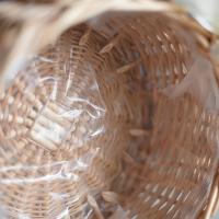 Cesta De Flores Hecha a Mano De Rotura Cesta De Almacenamiento De Paja Para Decoración De Boda Y Hogar Cesta De Novia Ecológica Y Rustica - details 8