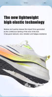 Zapatos De Correr Unisex Transpirables Con Suela De Goma Antideslizante Y Placa De Carbono Para Deporte Y Entrenamiento - details 1