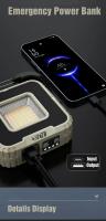 Linterna Portátil G700 LED Con Fuente De Luz Dual Y Batería Recargable De 6000 mAh Lámpara De Camping Exterior Torcha Farol Para Exteriores - details 52