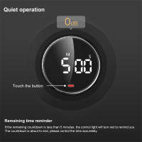 Reloj De Cocina Digital Silencioso Con Timer De Countdown Y Display LED Reloj Electrónico Para Estudio Y Cocina Con Función Self Regulated - details 7