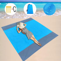 Manta De Picnic Impermeable Y Ligera De 200x210cm Para Camping Y Senderismo Tapete De Playa Sin Arena Para Exterior - details 1