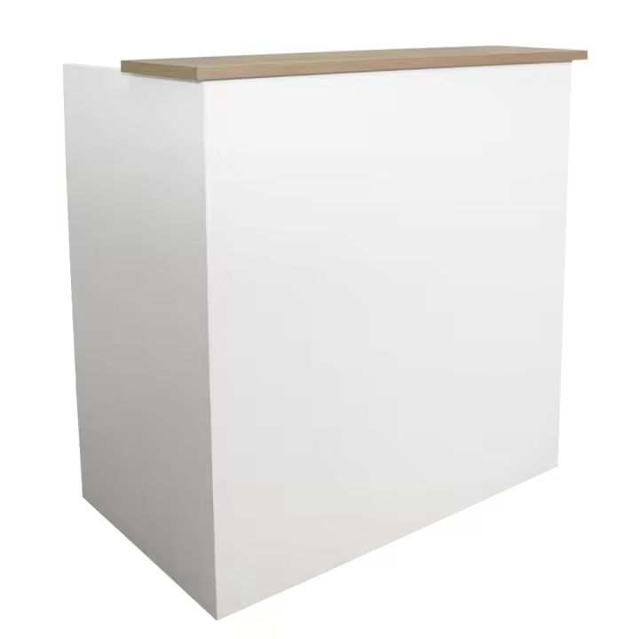 OFILIKE. Mostrador Eros Basic. Mueble de Recepción para Negocios, Oficinas, Tiendas. Fácil Montaje - 1