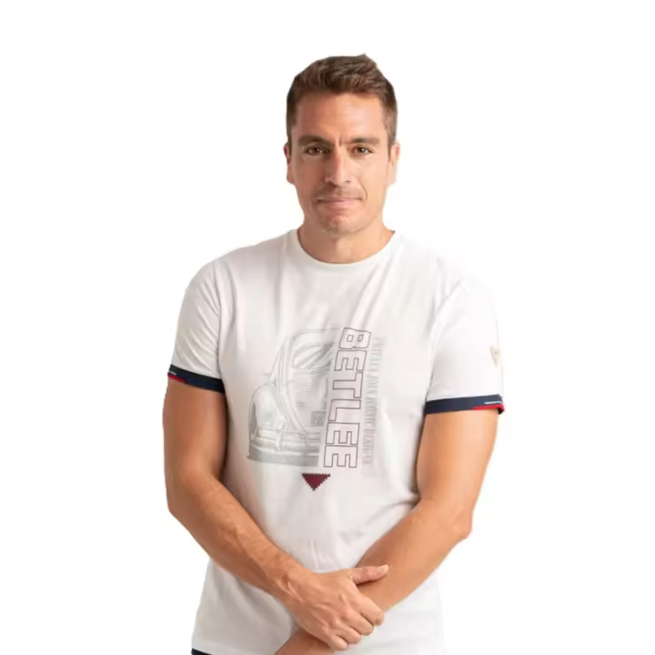 Camiseta Beetle Privata PRI2537 Blanco para Hombre - 1