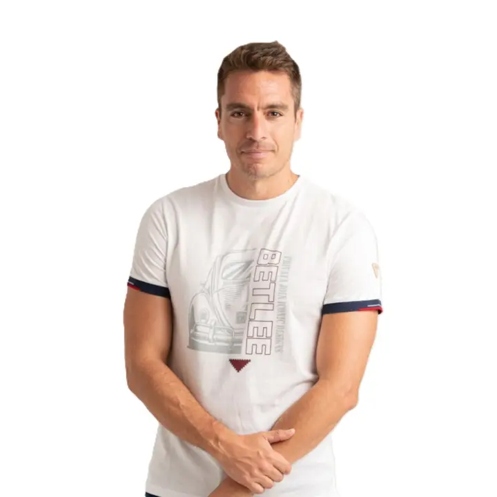 Camiseta Beetle Privata PRI2537 Blanco para Hombre - 1