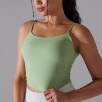 Top De Yoga Para Mujer Fitness Deportivo Push up Cómodo Reversible Brocado Top De Deporte Crop Top Para Gimnasio Y Running - details 33
