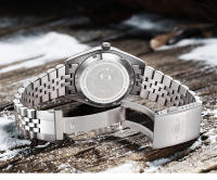Reloj Mecánico Automático ADDIESDIVE Para Hombre Resistente Al Agua De 10 Barra Material De Pulsera Y Carcasa De Acero Inoxidable Cristal De Zafiro Luminoso Dorado Estilo Casual Y De Negocios - details 14