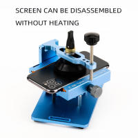 Kit De Reparación Para Teléfono Móvil 4 En 1 Con Abrazadera Giratoria De 360° Herramienta De Eliminación De Pantalla Y Cubierta De Vidrio Para iPhone - details 2
