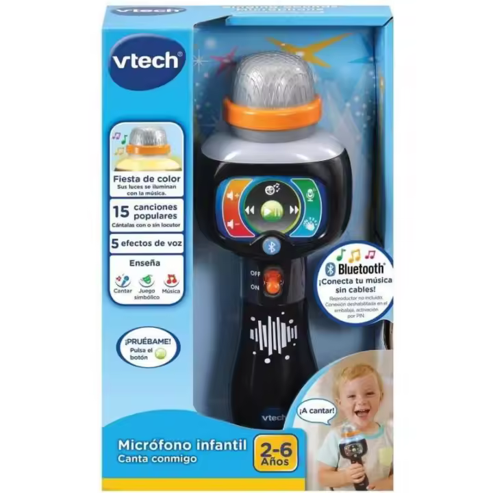 Micrófono Infantil Karaoke Canta Conmigo de Vtech - 1