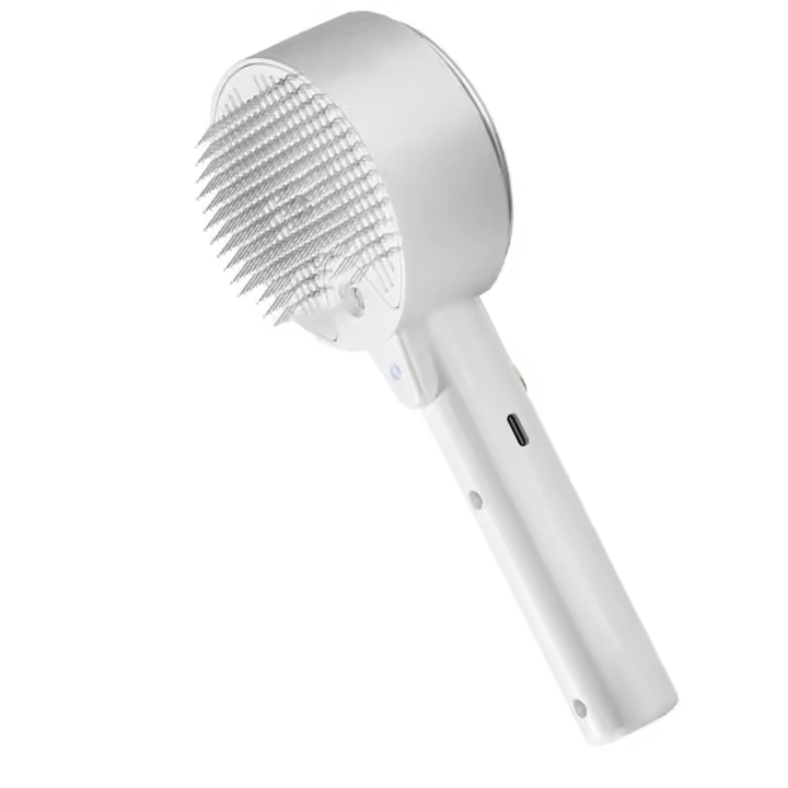 Cepillo Gato Vapor 4-In-1 Antiestático Peine de Masaje para Gatos Cepillo Vapor Quitapelo para Mascotas Gatos Perros Pelos Cortos y Largos para Desenredar Nudos y Eliminar Sueltos Pelos - 1