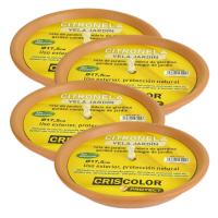 LILI HOME 🕯️ Pack de 5 Velas de Citronela en Maceta de Barro – 65g cada una, Ø7 cm y más combinaciones para elegir. Están elaboradas con cera de alta calidad infusionada con aceite esencial de citronela, una planta reconocida por su capacidad natura - details 2
